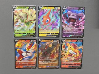 Zamazenta V Plastic Silver UV Printed Pokemon Card -  Singapore