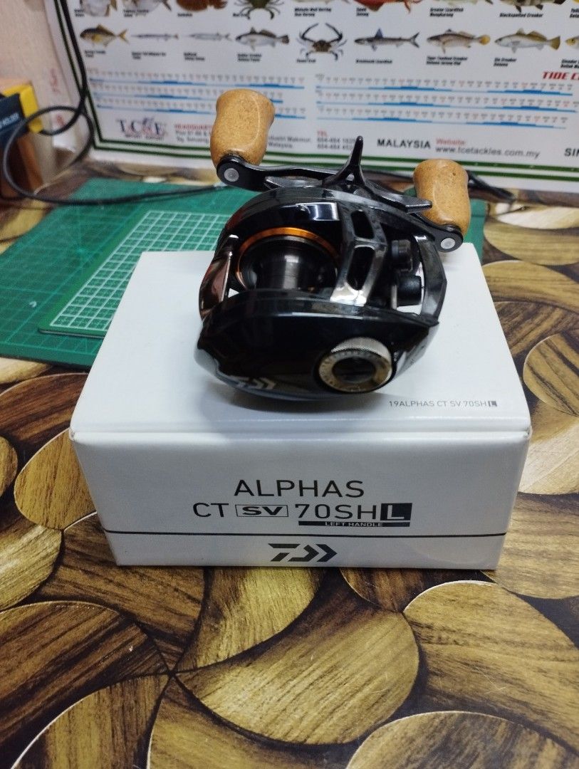 Daiwa Alphas CT Sv made in Japan, Sports Equipment, Fishing on