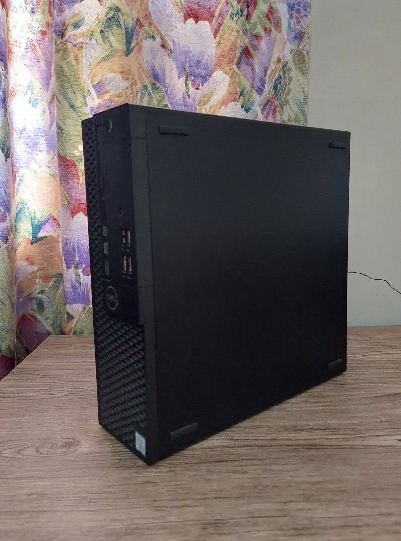 Dell OptiPlex 3050 SFF - Desktop Set (Category: Desktops) located in Cainta. Submitted by bautistajeff (Listing ID 1223678567, Image 3). Description: Selling this Dell OptiPlex 3050 SFF Can be used for WFH or online class Item includes: System Unit, 20 inch Monitor, Mouse, Keyboard and cables. **Licensed Windows OS, MS Office not included What you see in the image is what you get. Full specs please refer on link below (specs may differ): https://