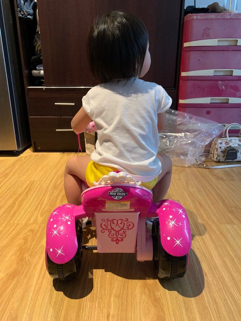 Kid trax disney princess quad 6v deals