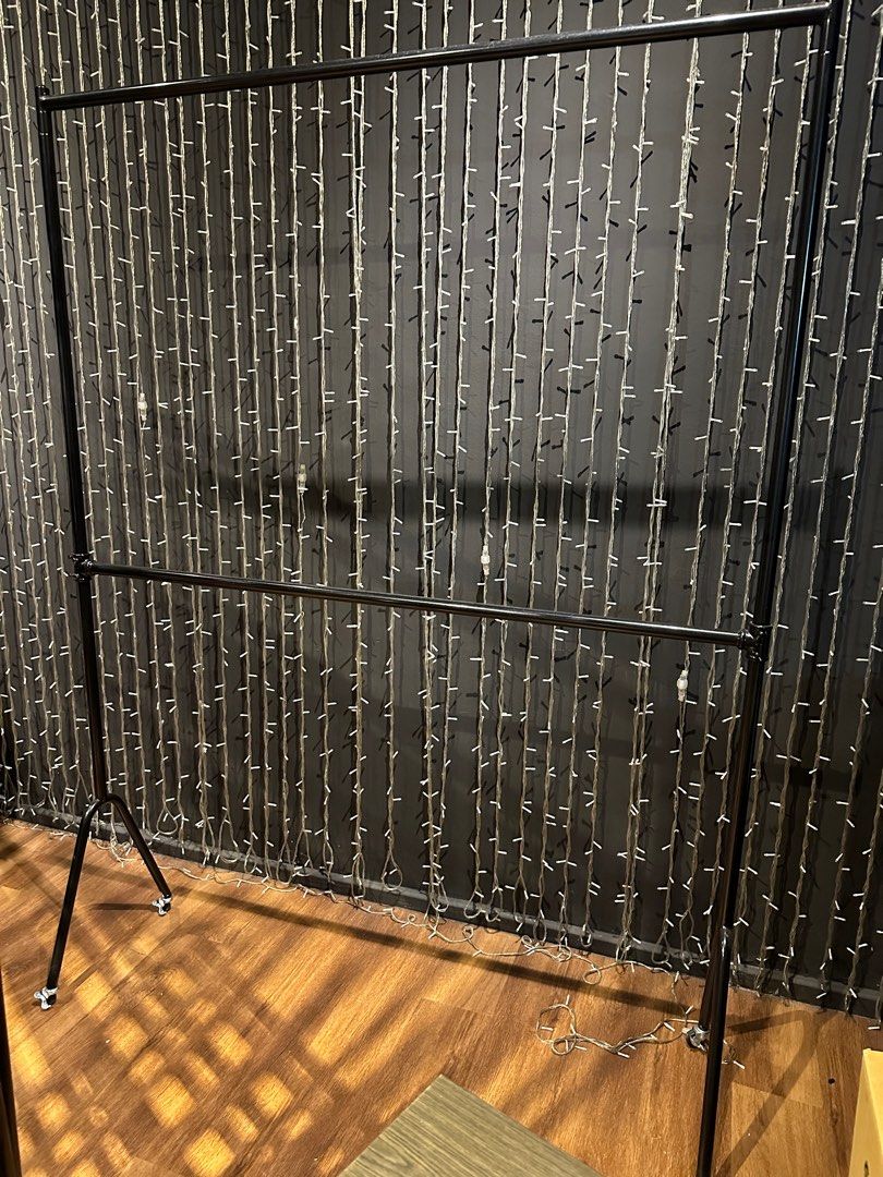 Double Tier Clothing Rack, Furniture & Home Living, Furniture, Shelves