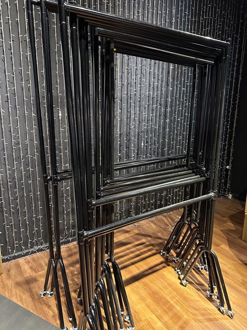 Double Tier Clothing Rack, Furniture & Home Living, Furniture, Shelves