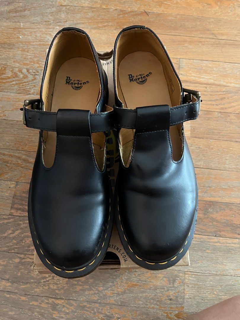 Dr Martens Polley Black Noir Men s Fashion Footwear Boots on