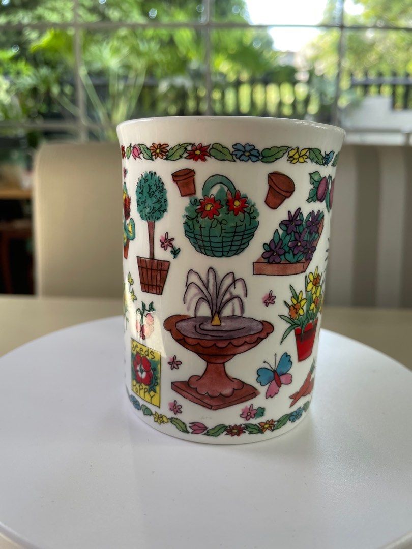 Duchess Plants Mug (Category: Coffee & Tea Tableware) located in Quezon City. Submitted by meggoquingco (Listing ID 1223650668, Image 2). Description: Brand: Duchess Made in England Mode of Payment: Gcash, Maya, BPI.