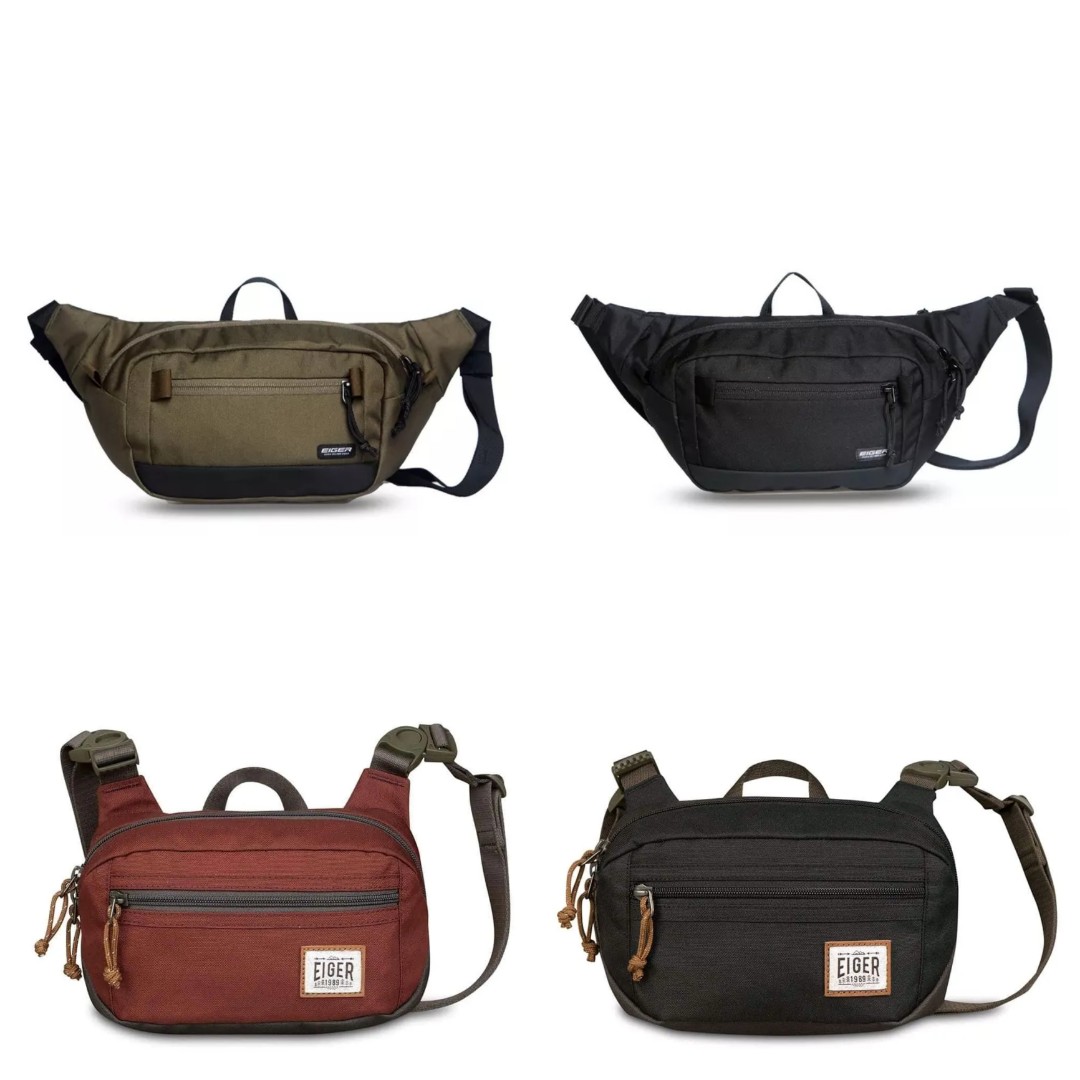 Eiger Sling Bag, Grapnel dan Clucth on Carousell