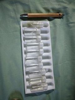 Empty vials