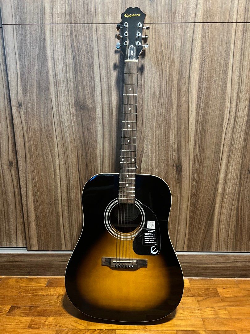 Epiphone DR 100 VS acoustic guitar vintage sunburst