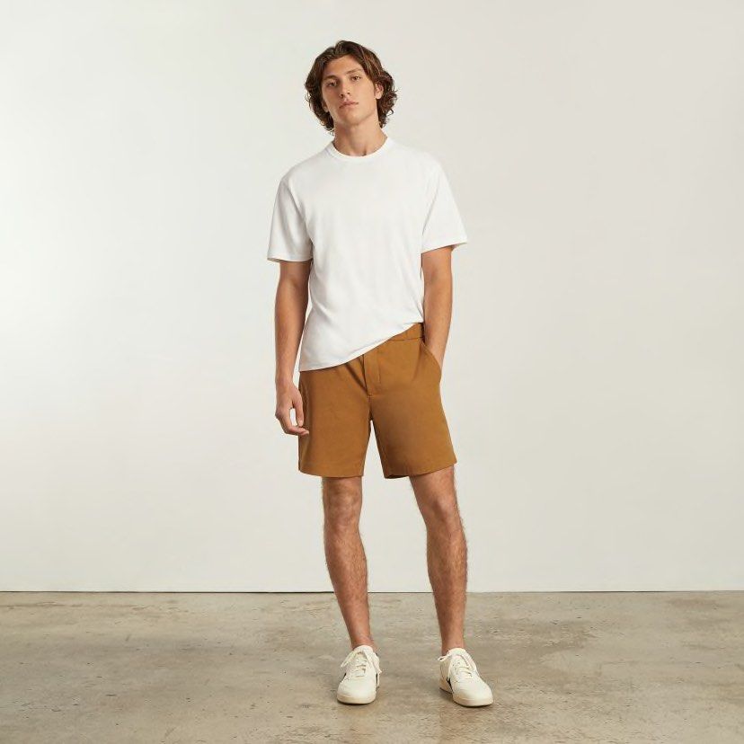Everlane Pull On Performance Chino Short Men s Fashion Bottoms