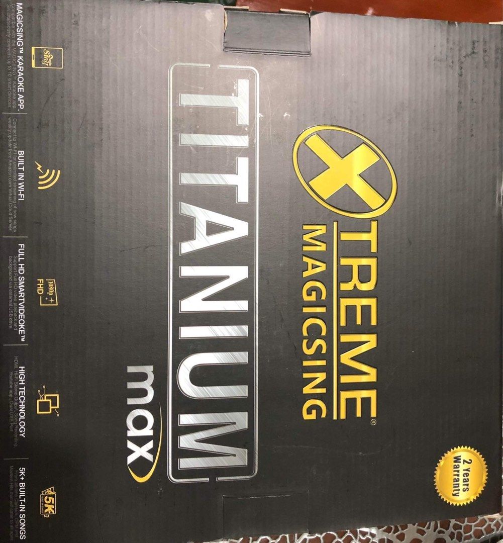 Extreme Magic Sing Titanium Max on Carousell