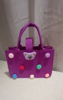 Felt handbag