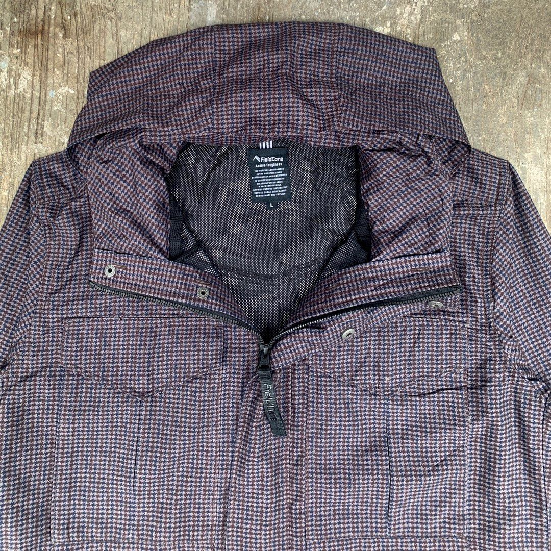 FieldCore Tartan Wind Breaker Outdoor Jacket on Carousell