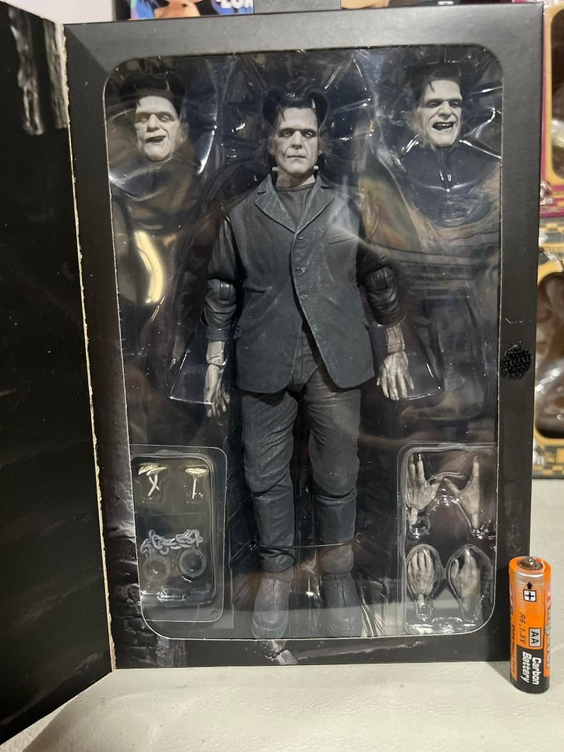 Frankenstein - Frankenstein's Monster - Universal Monsters - NECA Figure (Category: Figurines & Statues) located in Mandaluyong City. Submitted by pop_spot (Listing ID 1223755041, Image 2). Description: Item: Frankenstein - Frankenstein's Monster - Universal Monsters - NECA Figure Condition: MISB (Mint in Sealed Box) Production/Line: NECA Authentic SRP: 1700 Price: 1450 Location: Mandaluyong Mode of Payment: Bank to bank (BPI or BDO), GCash Mode 