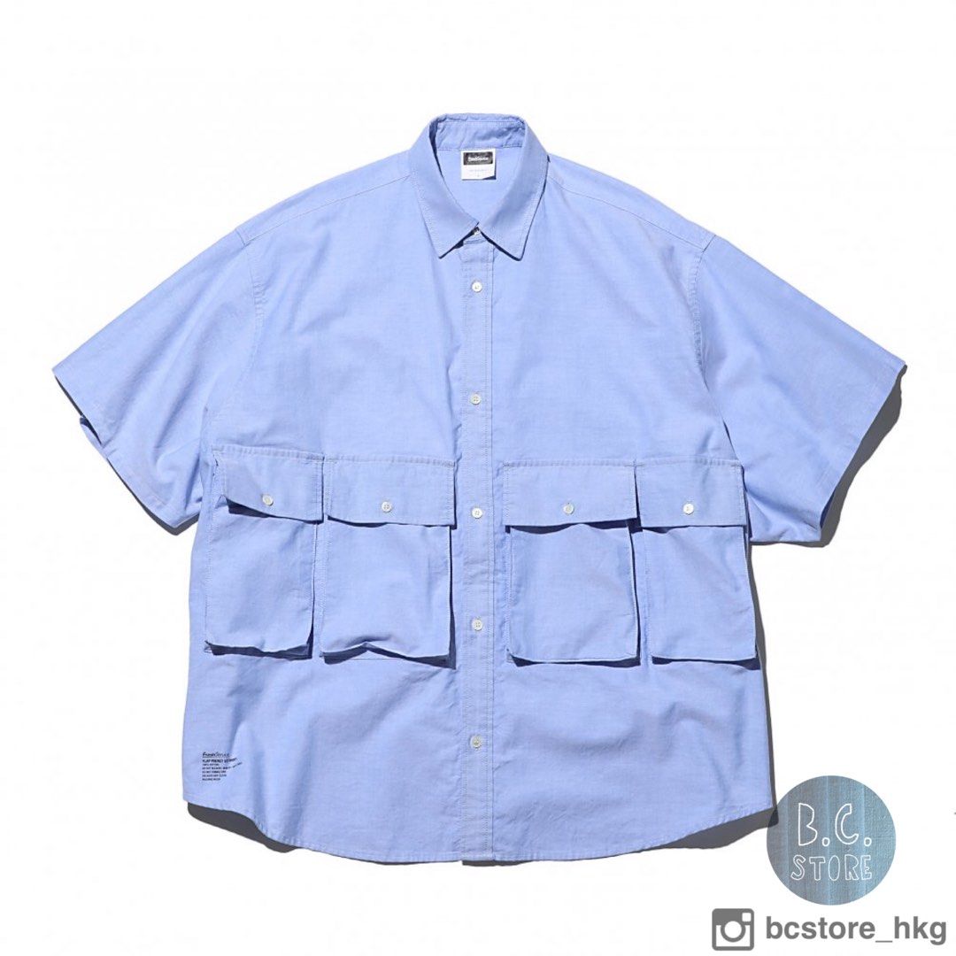 FRESHSERVICE OXFORD FLAP POCKET S/S SHIRT, 男裝, 上身及套裝, T