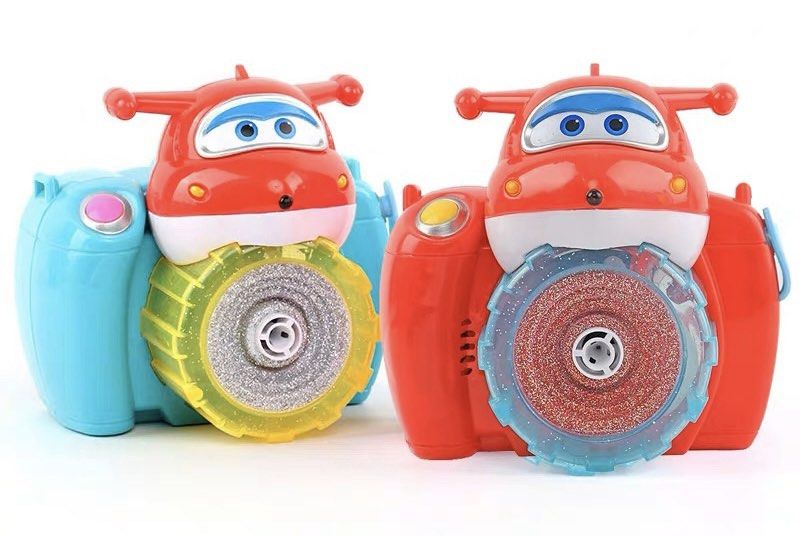 Fun Bubble Blowing Auto Machine Robocar Poli Cartoon Character Bubbles ...