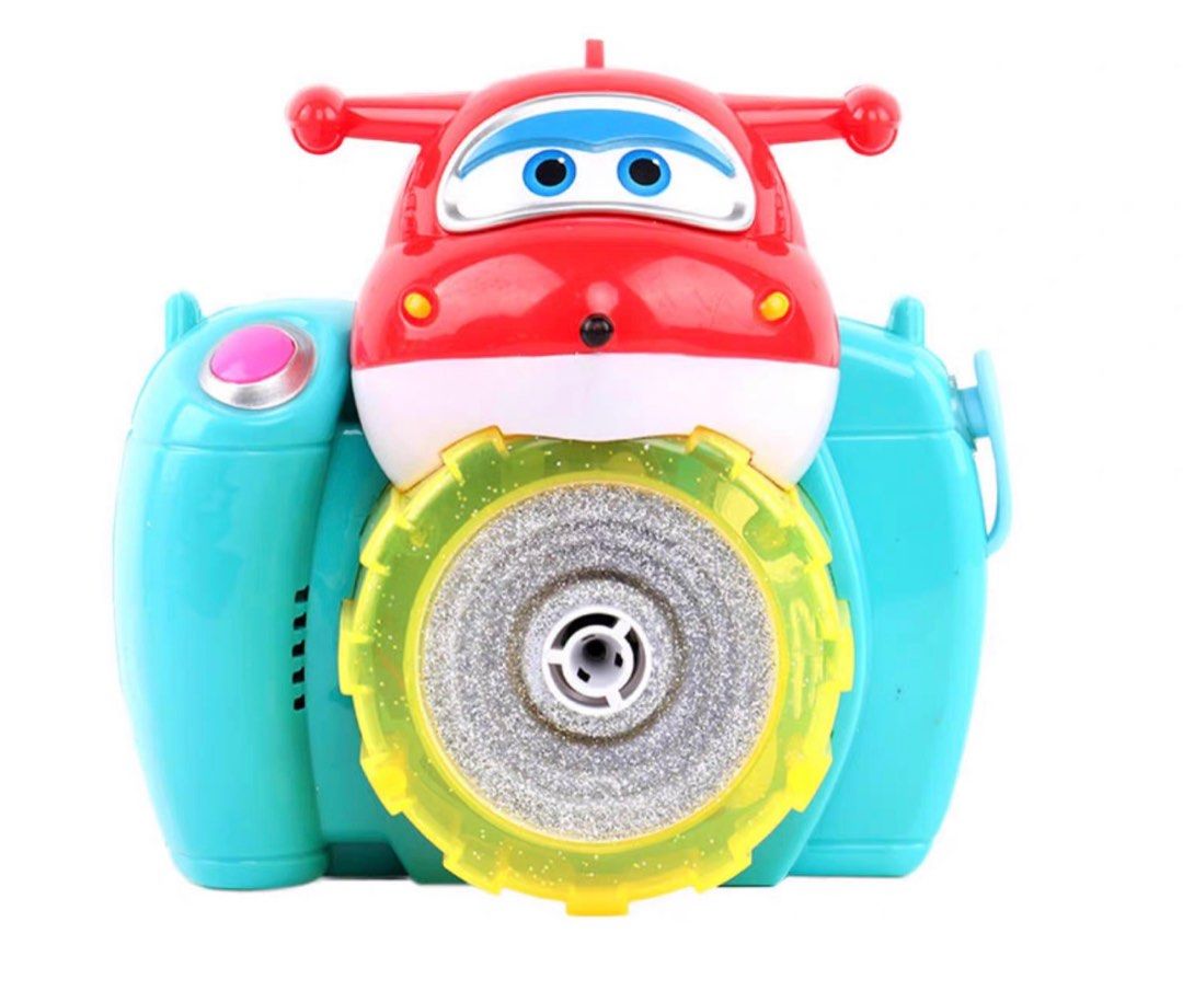 Fun Bubble Blowing Auto Machine Robocar Poli Cartoon Character Bubbles ...
