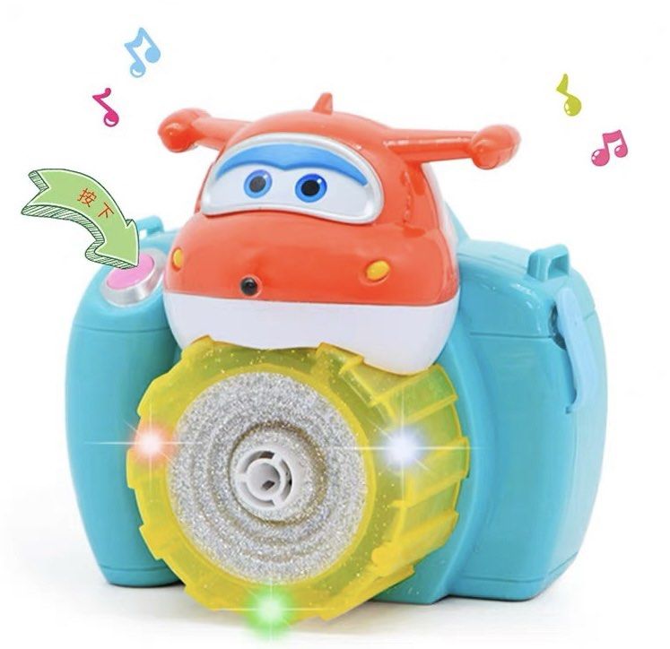 Fun Bubble Blowing Auto Machine Robocar Poli Cartoon Character Bubbles ...