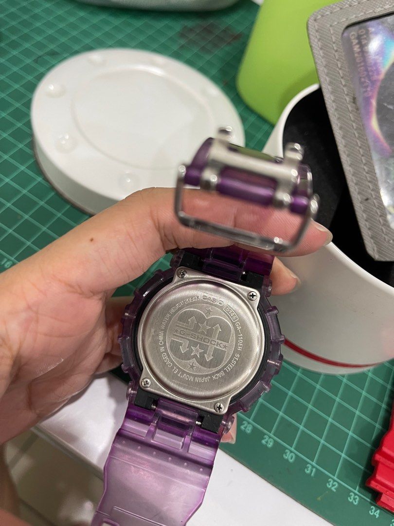 G shock sales gd 100 purple