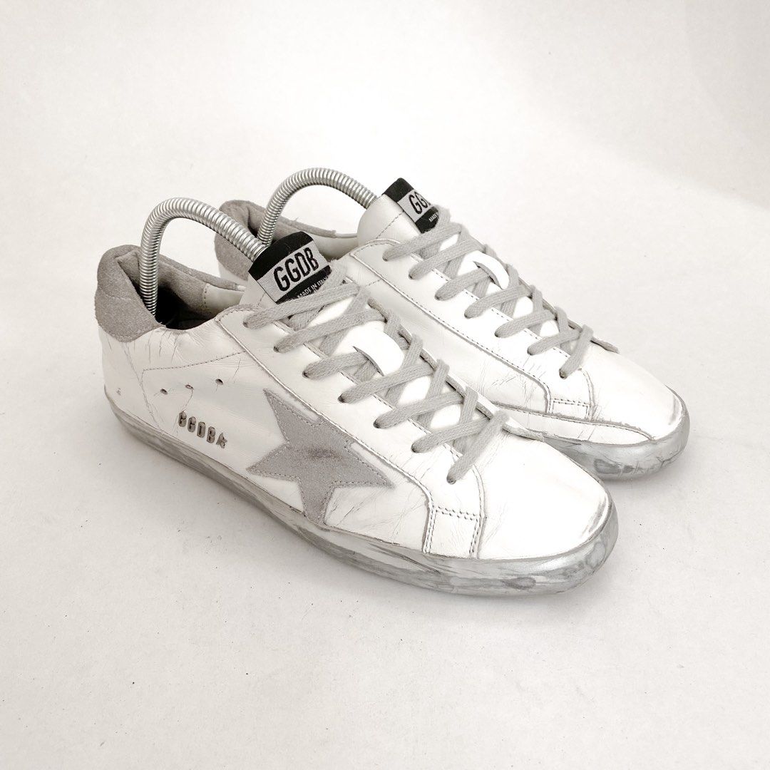 GGDB Superstar Metallic Finish Luxury Sneakers Footwear on