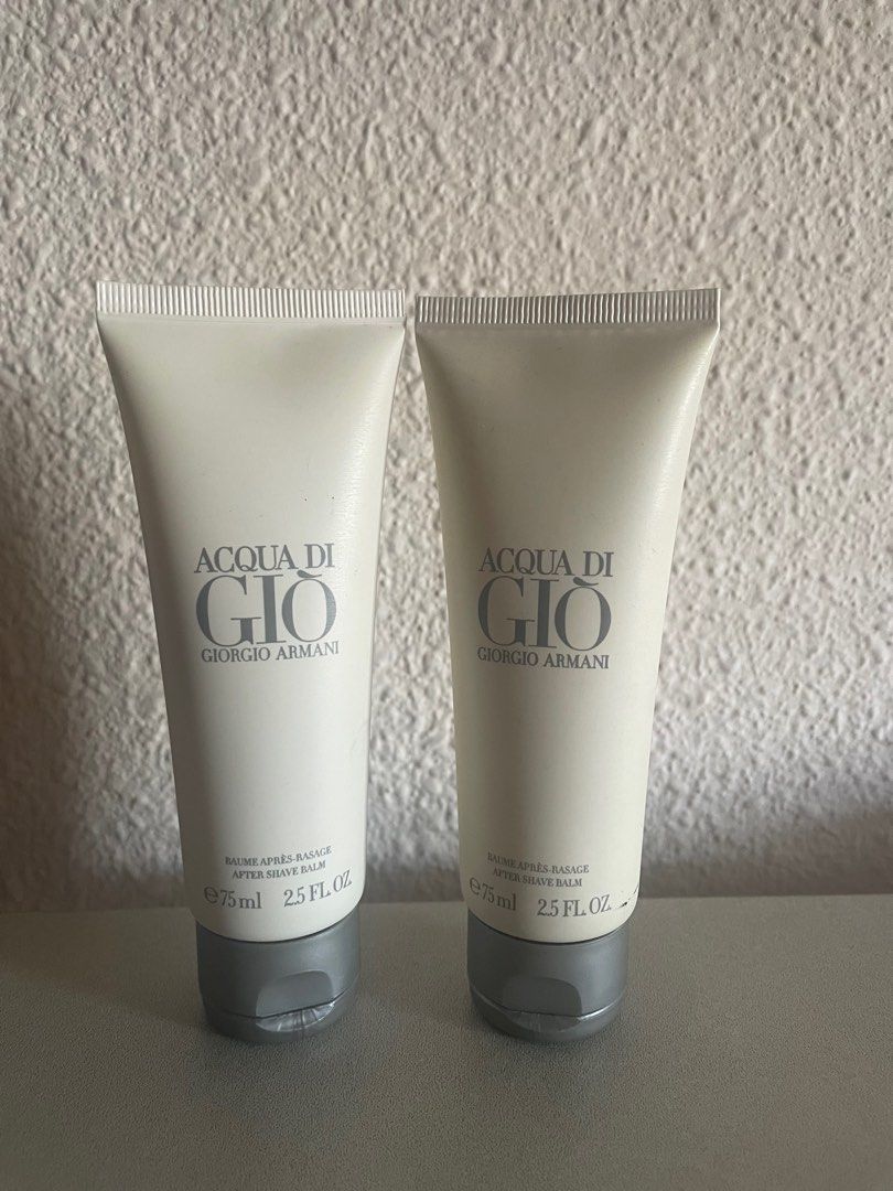 Giorgio Armani Aftershave Balm, Beauty u0026 Personal Care, Men's Grooming on  Carousell