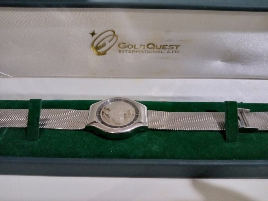 Jam Antik Gold Quest watch MMC ( movement coin), Antik, Jam