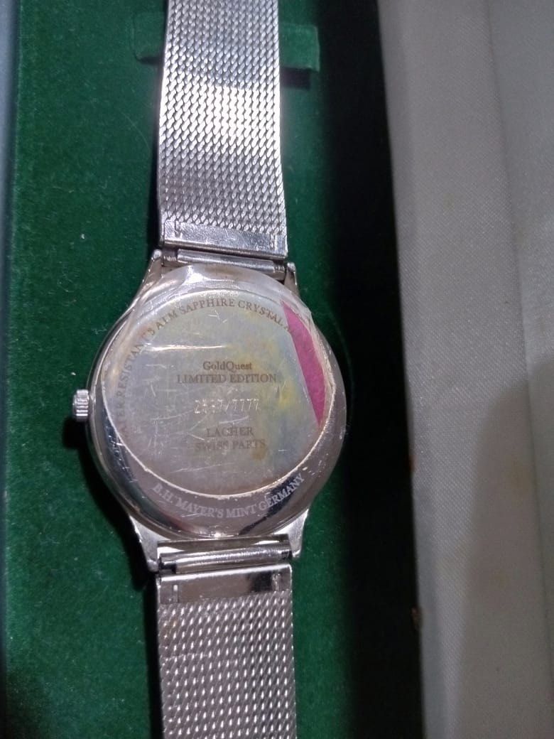 Jam Antik Gold Quest watch MMC ( movement coin), Antik, Jam