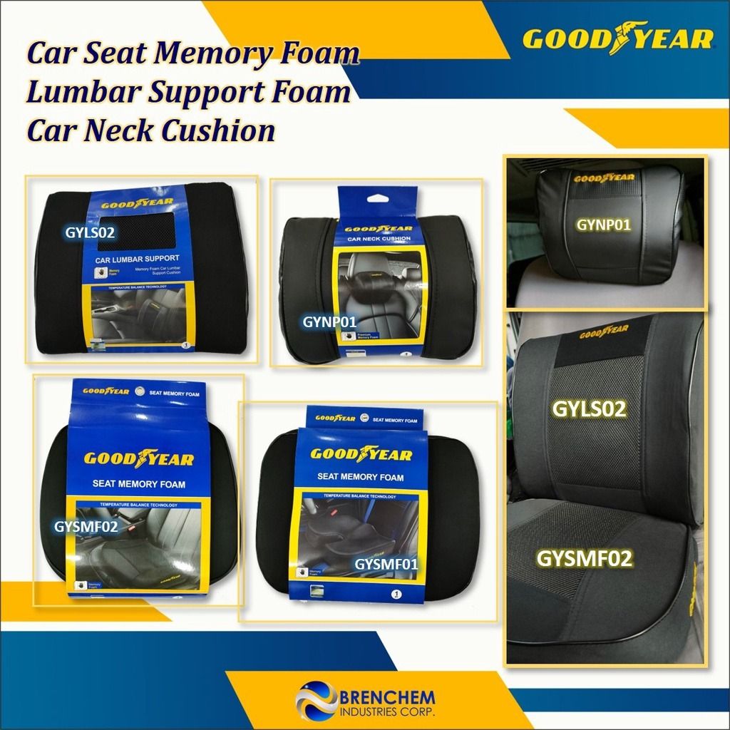 Goodyear lumbar support sales cushion