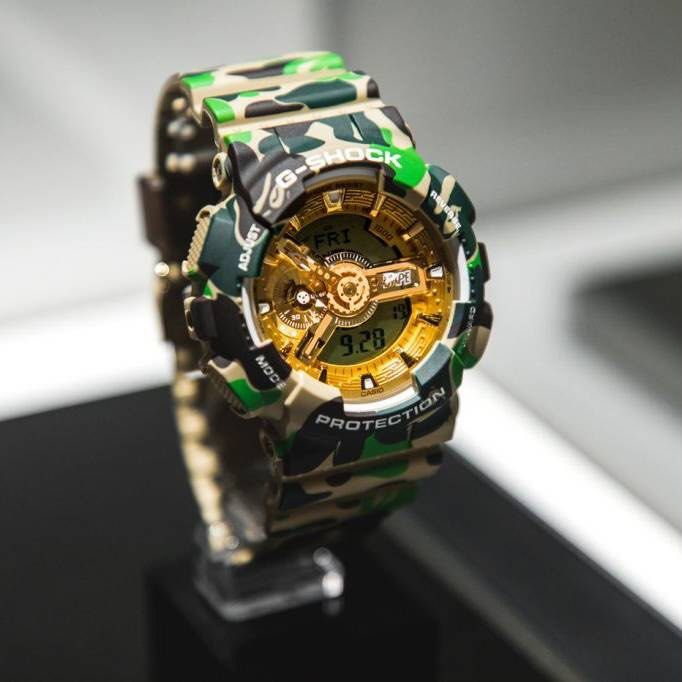 G shock hotsell bape 25th anniversary