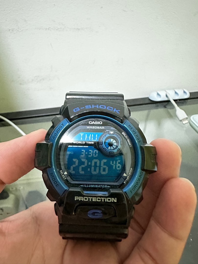 G Shock G8900A Blue Men s Fashion Watches Accessories Watches