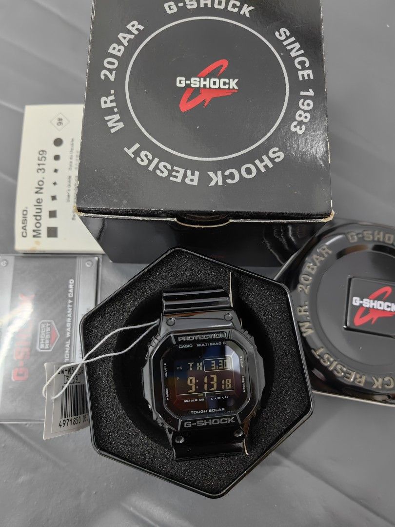 GSHOCK GW 5610BB 1ER TOUGH SOLAR