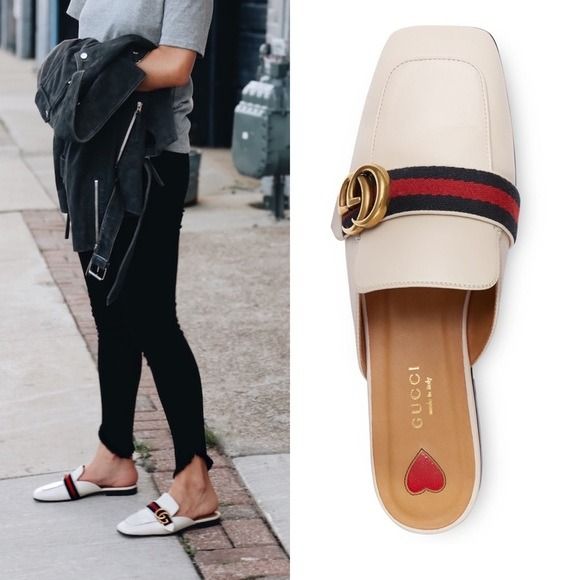 Gucci loafer slides women deals