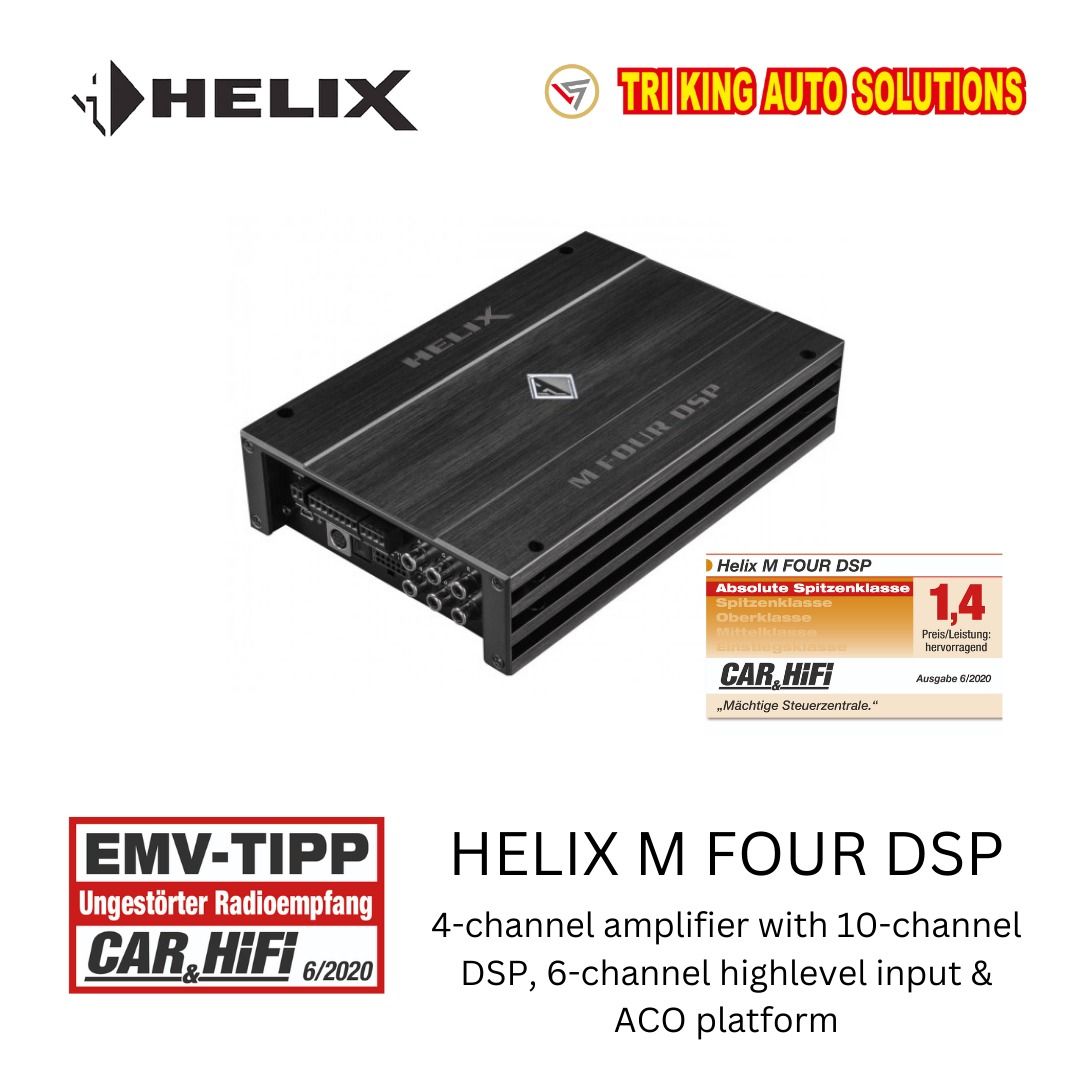 HELIX Car Digital Sound Processor Amplifier DSP 3S , V EIGHT MK2