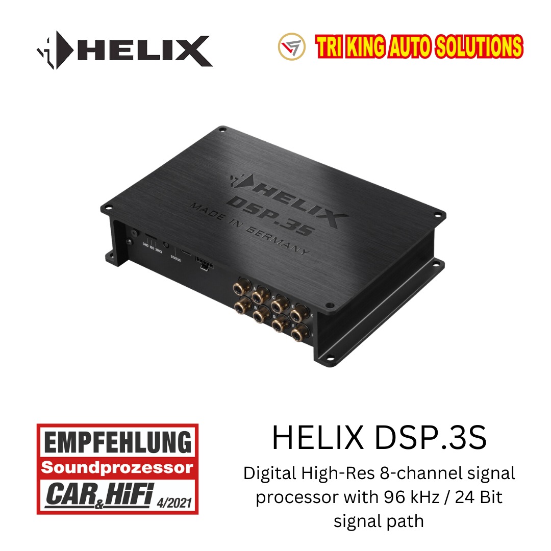 HELIX Car Digital Sound Processor Amplifier DSP 3S , V EIGHT MK2