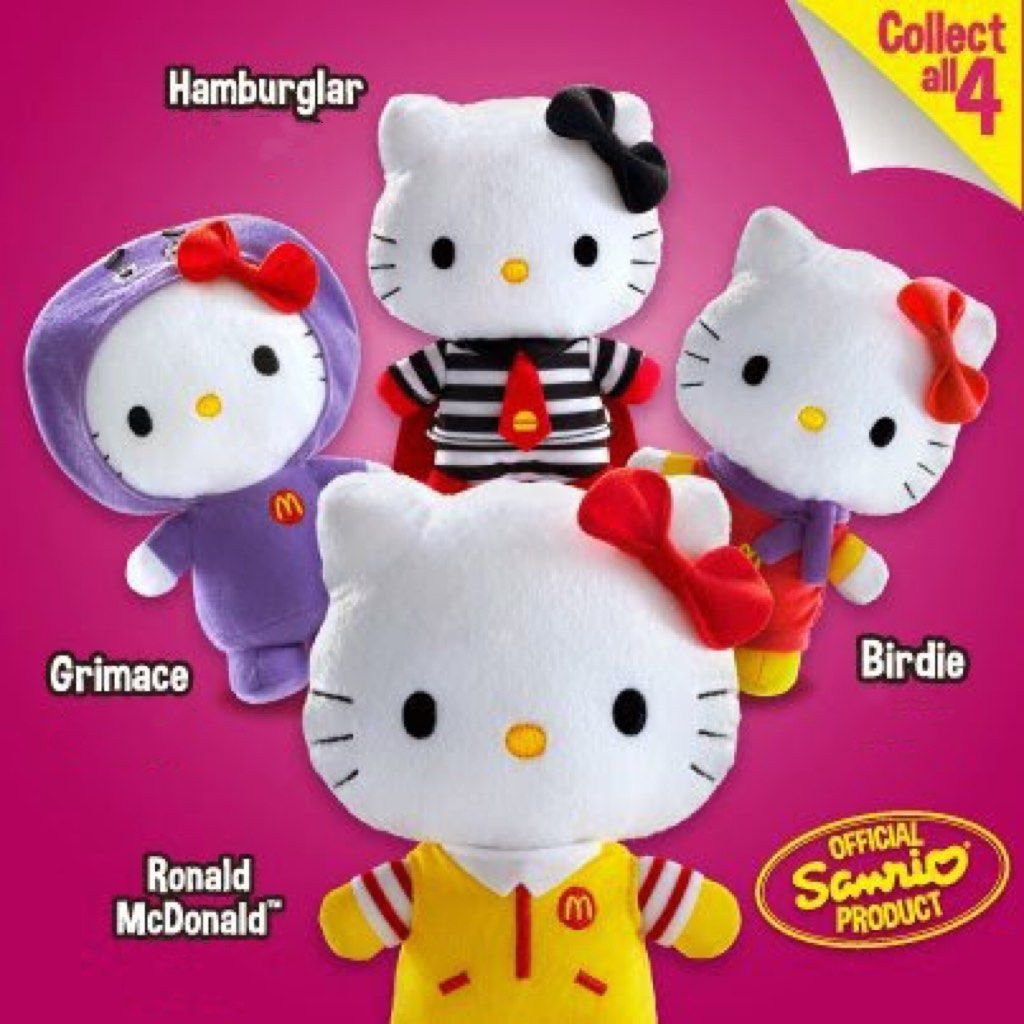 Hello Kitty McDonald's Land Set, Hobbies & Toys, Toys & Games on Carousell