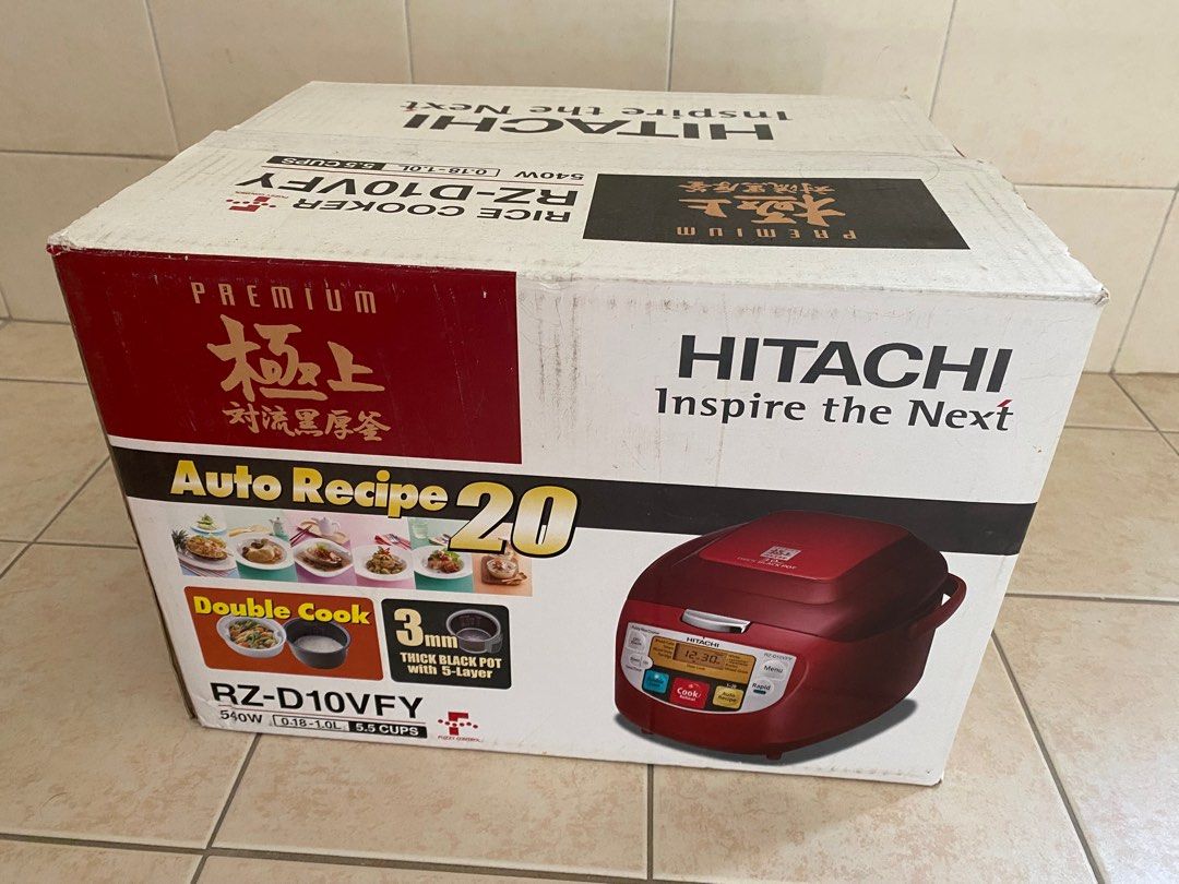 Hitachi 1L 3.0mm Pot Rice Cooker, TV & Home Appliances, Kitchen