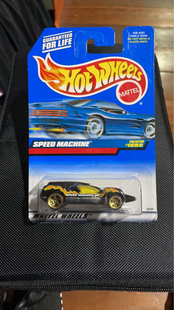 Hot Wheels Speed Machine black, Hobbies & Toys, Toys & Games on Carousell