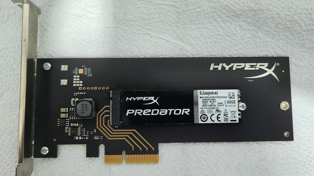 Kingston hyperx on sale predator pcie ssd