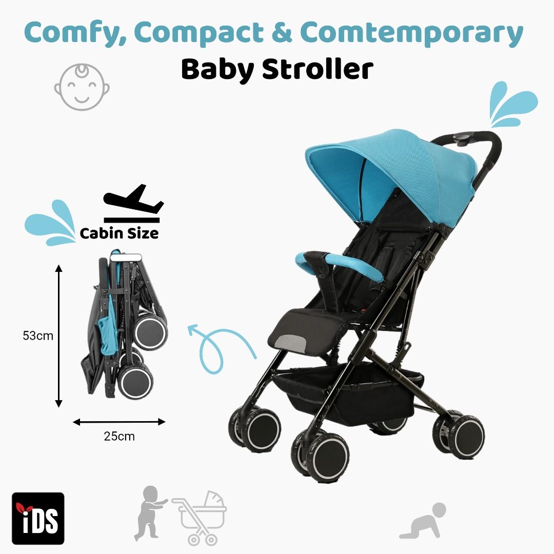 [iDS] Baby Stroller Lightweight Easy Fold, Babies & Kids, Going Out