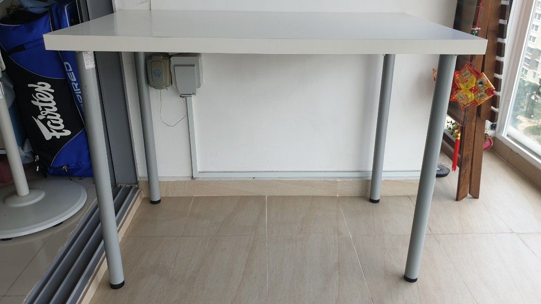 IKEA desk table, Furniture & Home Living, Furniture, Tables & Sets on