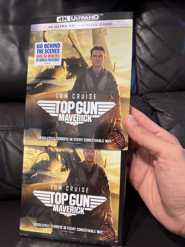(in stock) Top Gun Maverick 4K UHD Ultra HD Bluray bluray, Hobbies