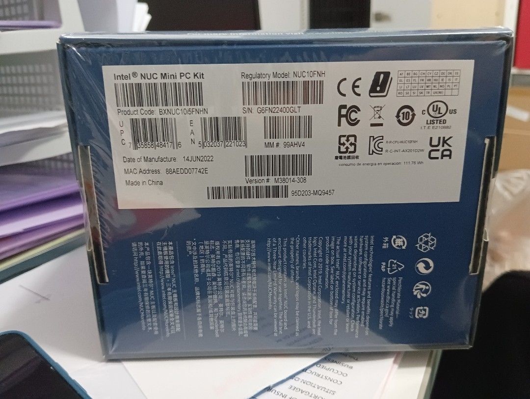 Intel NUC performance kit NUC10i5FNH, 電腦＆科技, 桌上電腦- Carousell