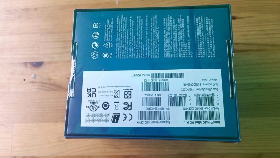 Intel NUC performance kit NUC10i5FNH, 電腦＆科技, 桌上電腦- Carousell