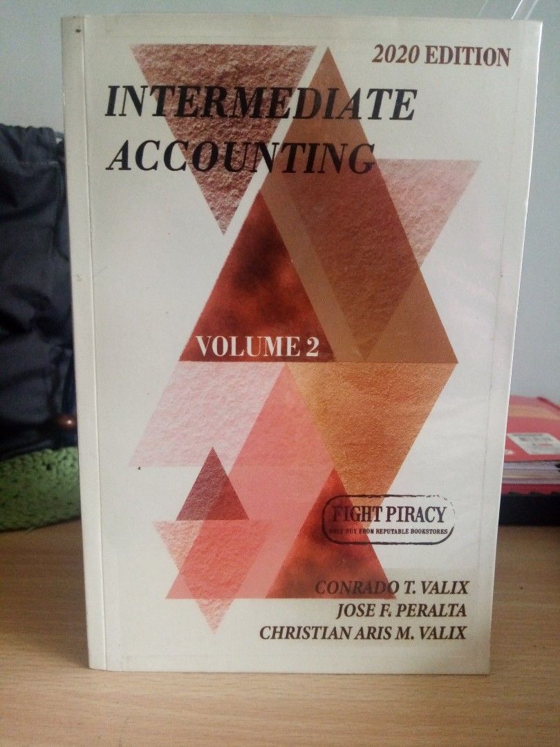 Intermediate Accounting Vol. 1,2 & 3 (2020) Valix, Hobbies & Toys