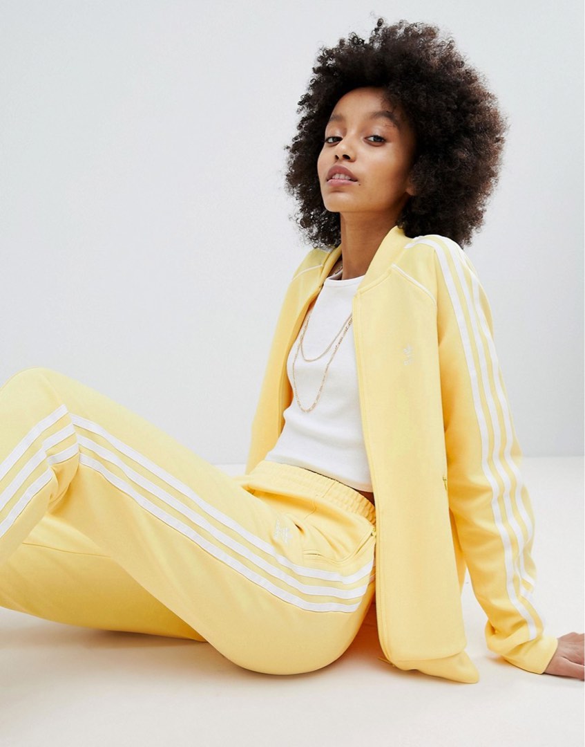 Jacket Adidas Yellow Women s Fashion Coats Jackets and