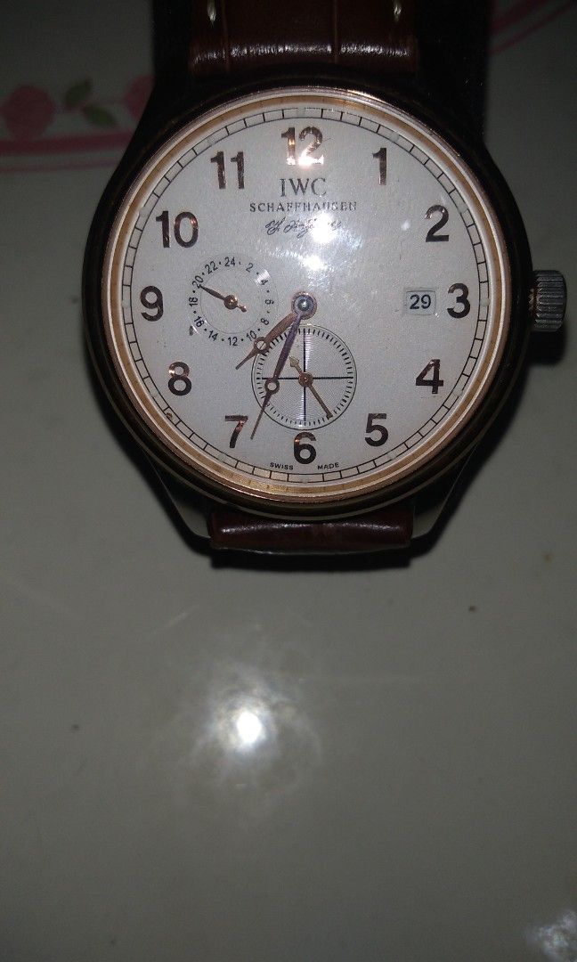 Jam tangan iwc schaffhausen automatic deals