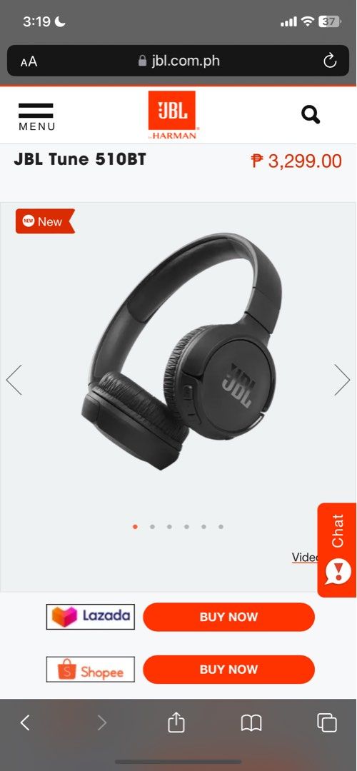 jbl 510bt headphones, Audio, Headphones & Headsets on Carousell