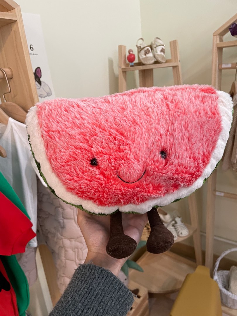 Jellycat Amuseable Watermelon, 興趣及遊戲, 玩具 & 遊戲類 Carousell