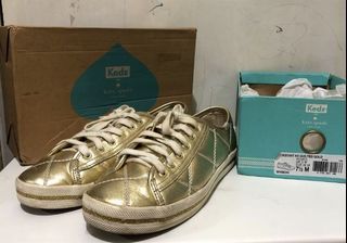 kate spade keds gold