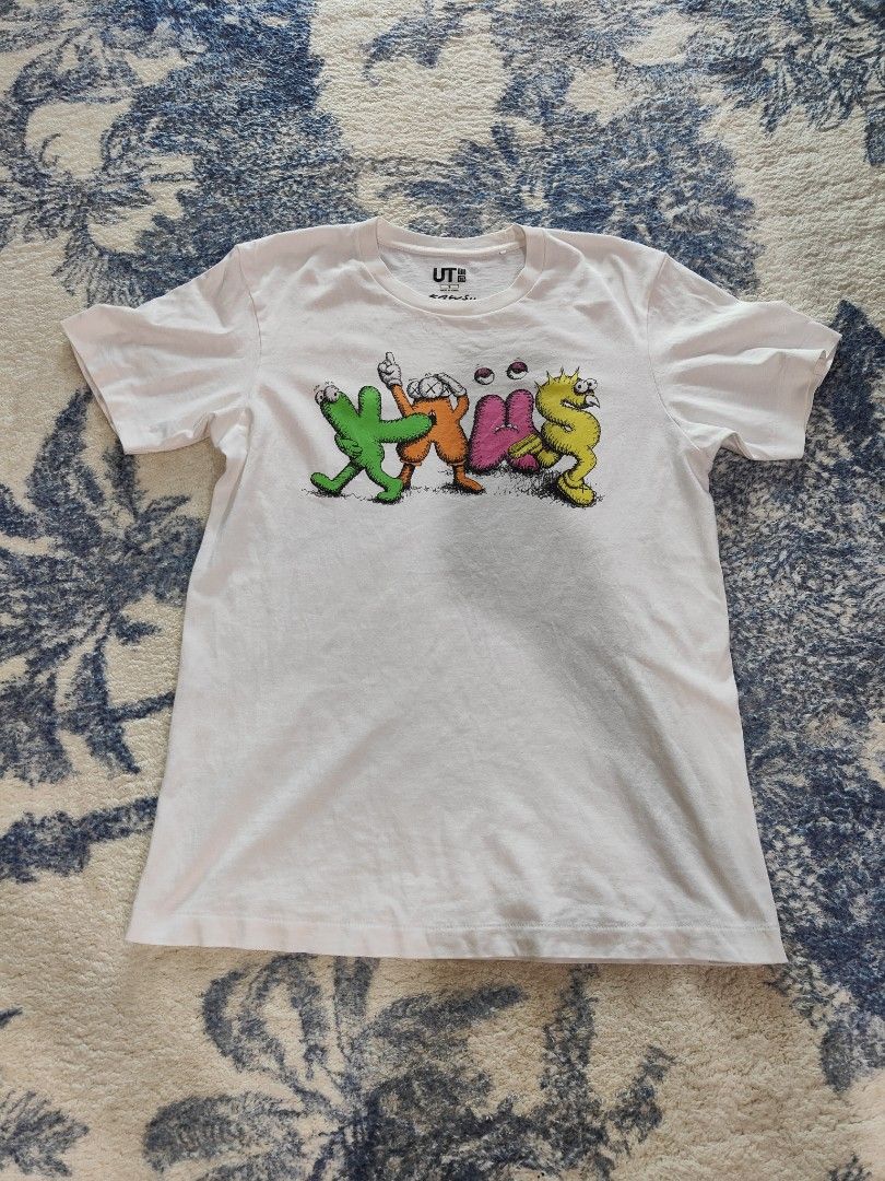 Kaws X Uniqlo Ut Tshirt, Men'S Fashion, Tops & Sets, Tshirts & Polo Shirts  On Carousell