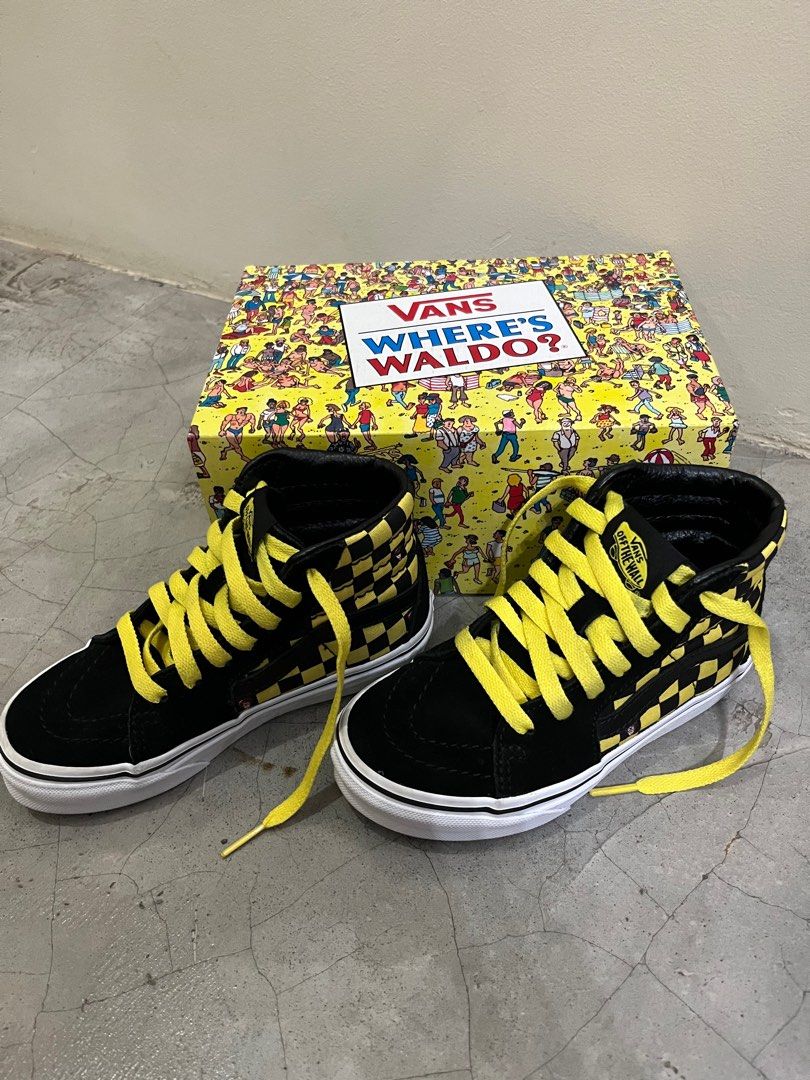 Kids Vans sk8 hi shoes Babies Kids Babies Kids Fashion on Carousell