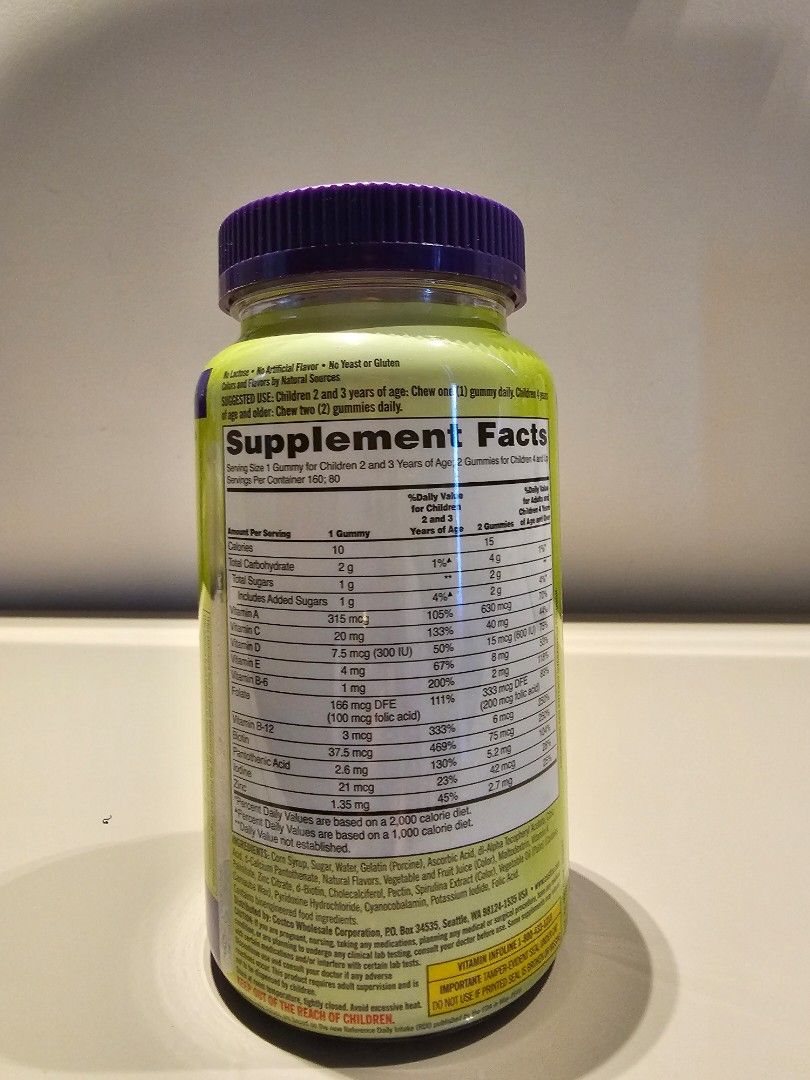 Kirkland Children's Multivitamin Gummies, Health & Nutrition, Health